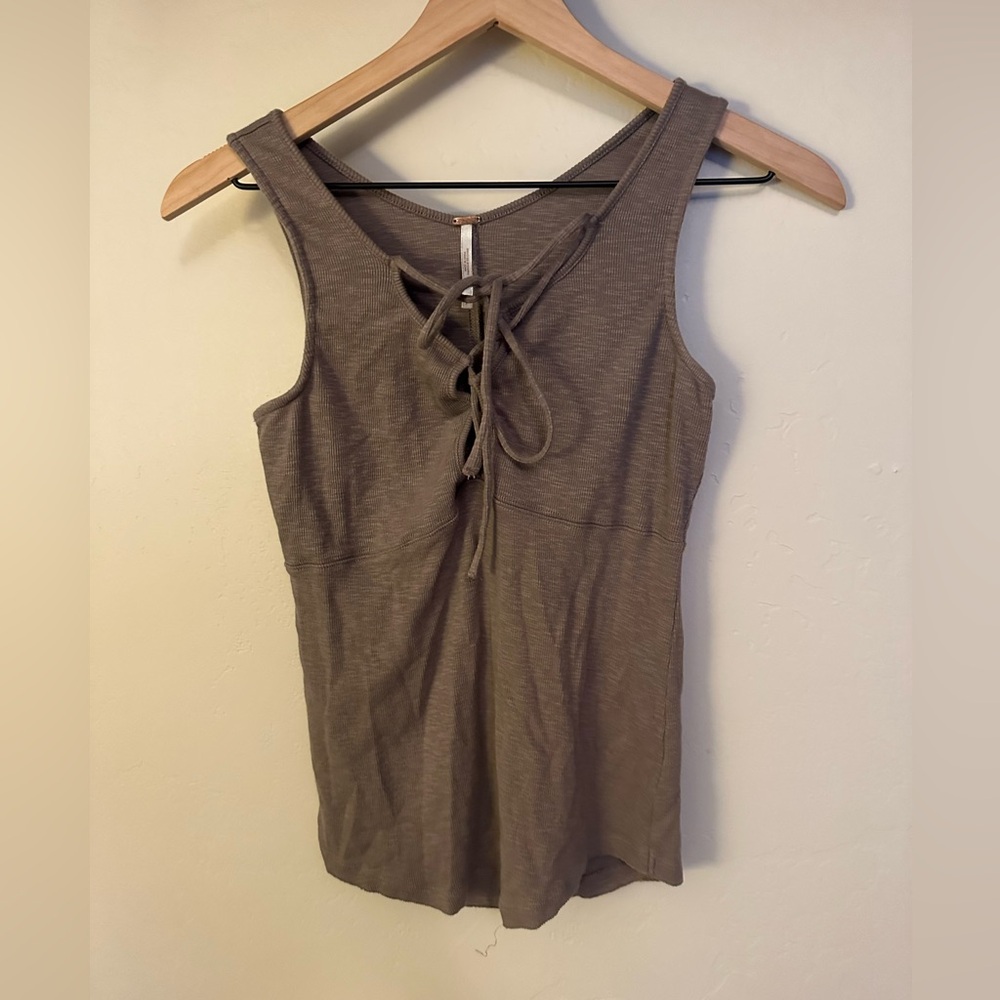 Free People Brown Tank